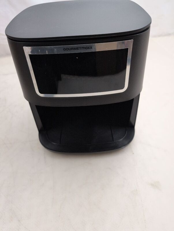 GOURMETmaxx Heißluftfritteuse Fritteuse Airfryer Schwarz LED Touchdisplay Grill - 4067522073918