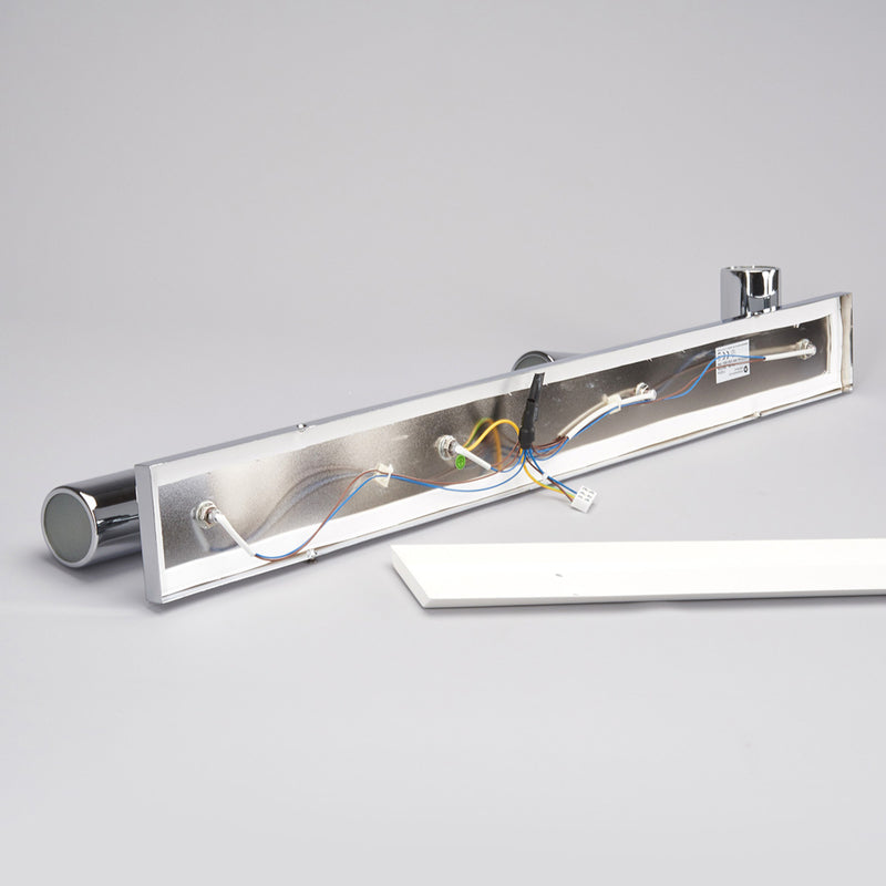 Lindby Deckenleuchte Lampe Dejan LED 4-flg dimmbar chrom IP44 85x9cm Badezimmer - 6291106550894