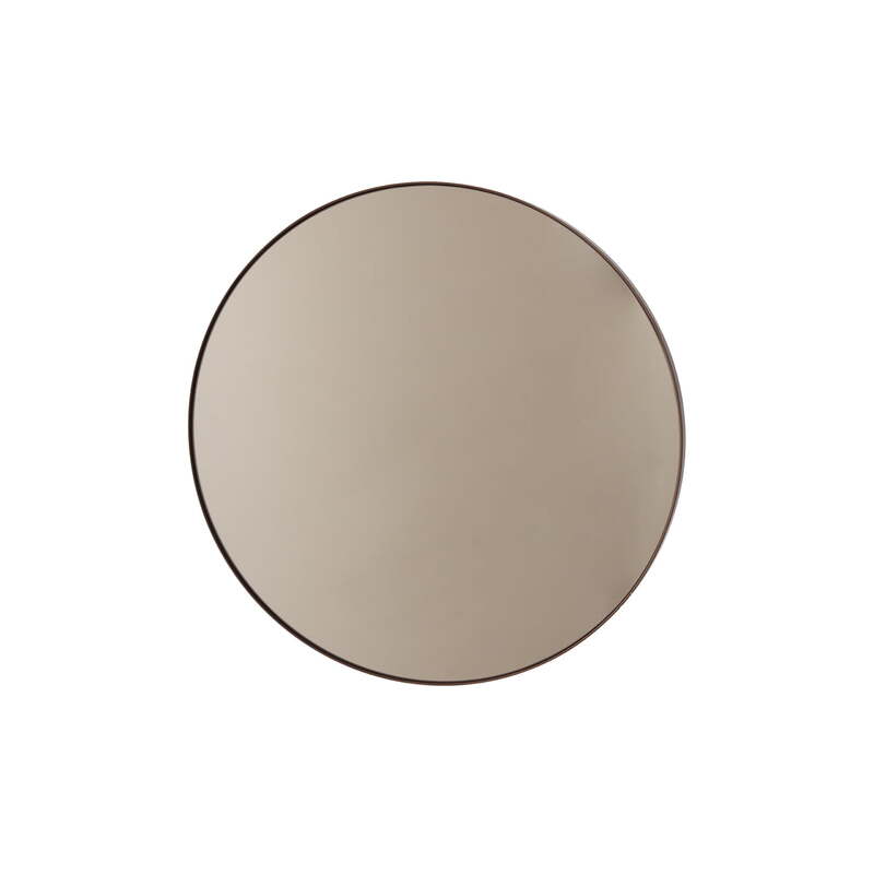AYTM Circum Wandspiegel Spiegel Dekospiegel extra small Ø 50 cm braun - 5704444084347