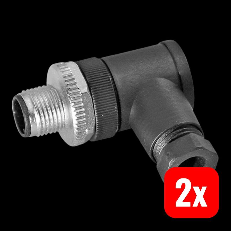 LED2WORK Stecker 200200-05 24V DC Anschlussstecker IP67 für LED Leuchten 1 Stück - 4260556623672