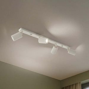 B-Ware SOLLUX LIGHTING Marke Deckenstrahler Spot Lampe Karbon beige Länge 81 cm