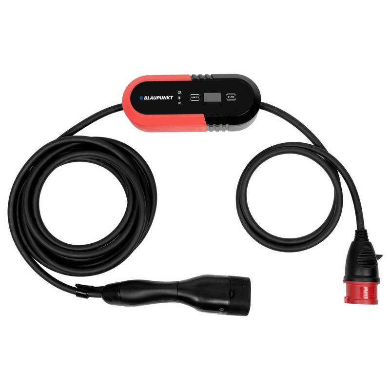 Blaupunkt Mobile Ladestation Typ 2 16A 11kW Ladegerät Elektroauto IP54 3-phasig - 5714652000350