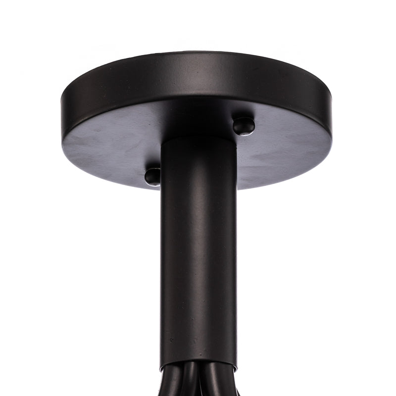 Avonni Deckenleuchte AV-4286-12-BSY mit Rauchglaskugeln Deckenlampe Lampe Spot - 8698957178488