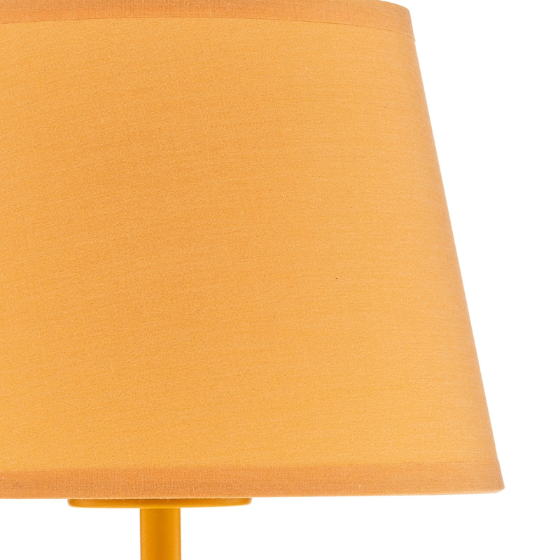 TK Lighting Tischlampe Nicola LED Leuchte Tischleuchte gelb 37cm Höhe 20cm Licht - 5901780566418