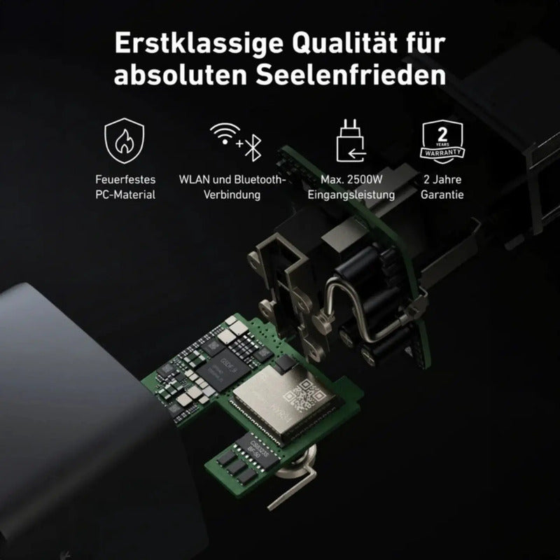 Anker SOLIX Smart Plug Energiekosten-Messgerät App-Steuerung 2500W weiß 83.5mm - 0194644202729
