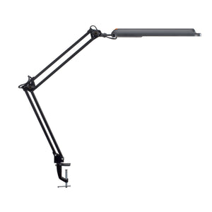 B-Ware Maul LED Tischleuchte Schreibtischlampe schwarz Höhe 38 cm Klemmfuß Lampe Spot