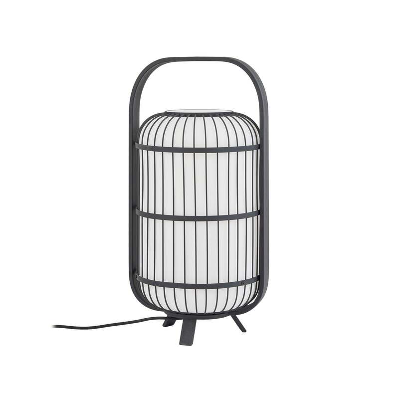 Lucande Terrassenleuchte Außenlampe Tayori schwarz Balkonleuchte wetterfest LED - 4255830904714