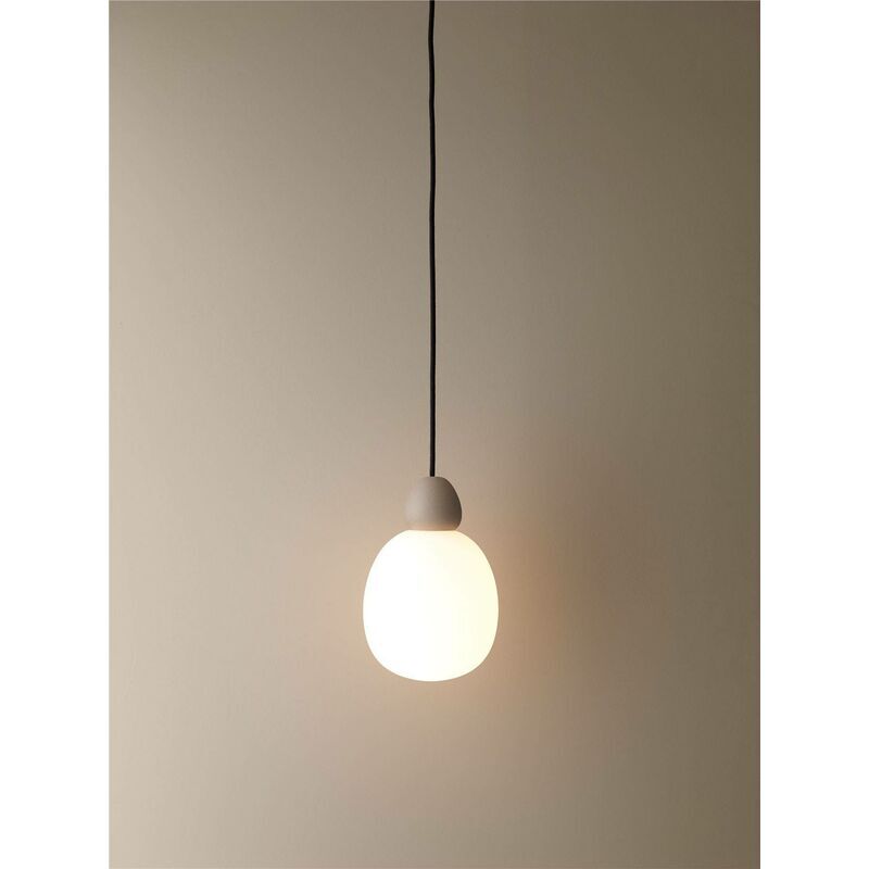 Belid Glas-Hängeleuchte Buddy Hängelampe Pendelleuchte Deckenleuchte Licht sand - 7391534061999