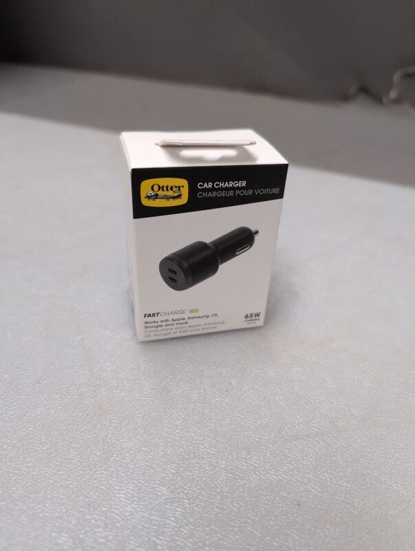 Otterbox KFZ-Ladestation 65W USB-C PPS Schnellladegerät für iPhone Schwarz 2 - 0840434707904