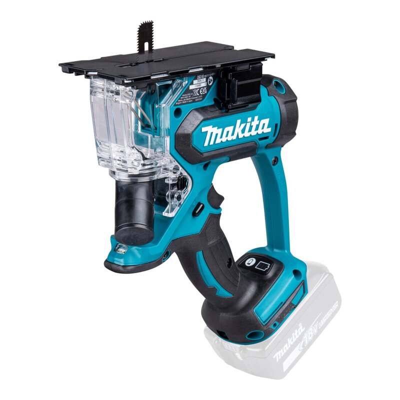 Makita Akku-Gipskartonsäge DSD180Z Akku-Schneider 30mm Schnittleistung blau - 0088381826853