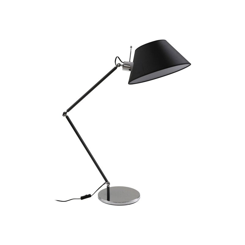 Lucande Tischleuchte Lampe Dansari schwarz Metall verstellbar - 4251911778878