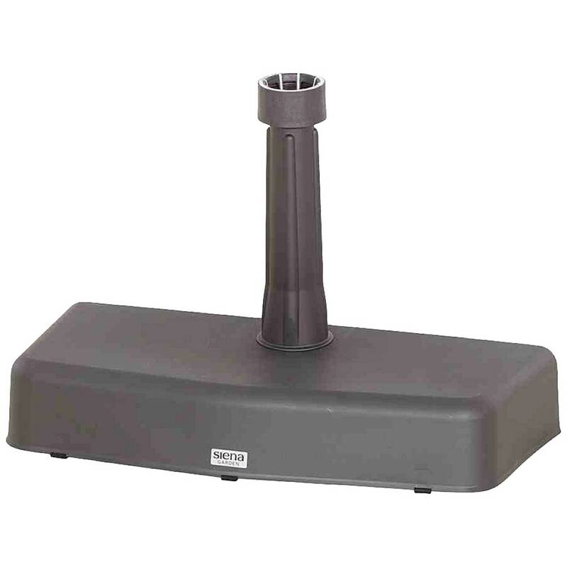 Siena Garden Balkonständer Schirmständer 20 kg Anthrazit Schirmstock Ø 19-36 mm - 4019111009730