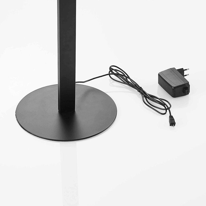 Lindby Welina LED-Stehleuchte Standlampe Stehlampe Standleuchte gedreht schw256 - 4251096597240