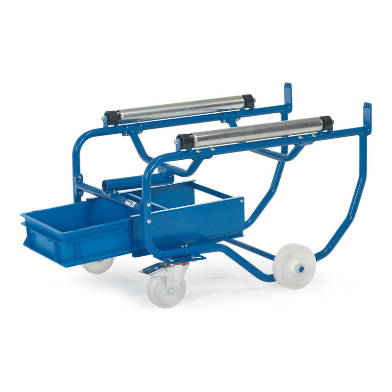Fetra Tropföl-Auffangwanne Anbausatz Kunststoff 12l rollbar blau langlebig 10 - 4017976820194