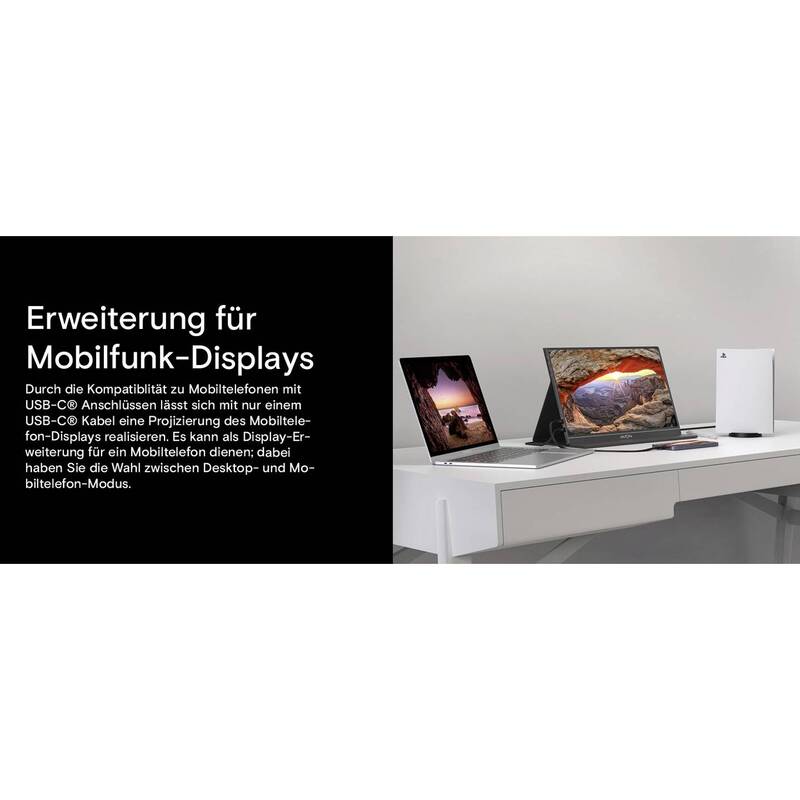 Arzopa S1 Monitor Bildschirm LCD 15.6 Zoll 1920x1080 Pixel USB-C HDMI DEFEKTWARE - 4064161483108