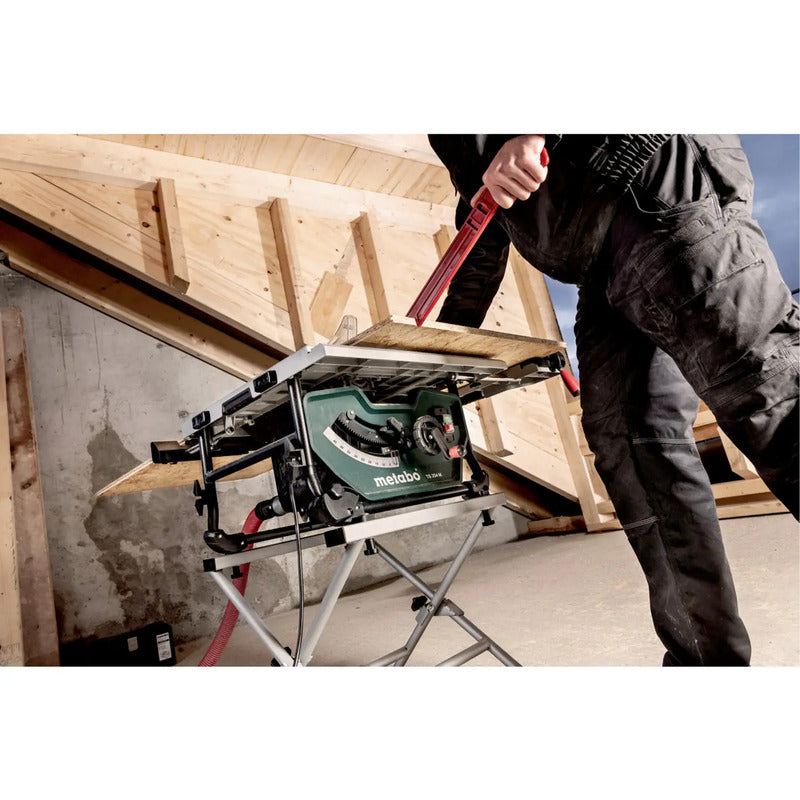 Metabo Tischkreissäge 254 mm 1500 W Säge Handkreissäge präzise Schnitte 230 V - 4061792180307