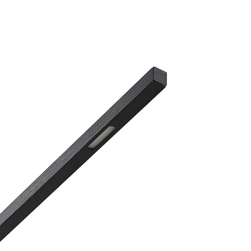 Lucande Pendelleuchte Hängeleuchte Stakato LED dimmbar schwarz 140cm 6-flg. - 4251911718959