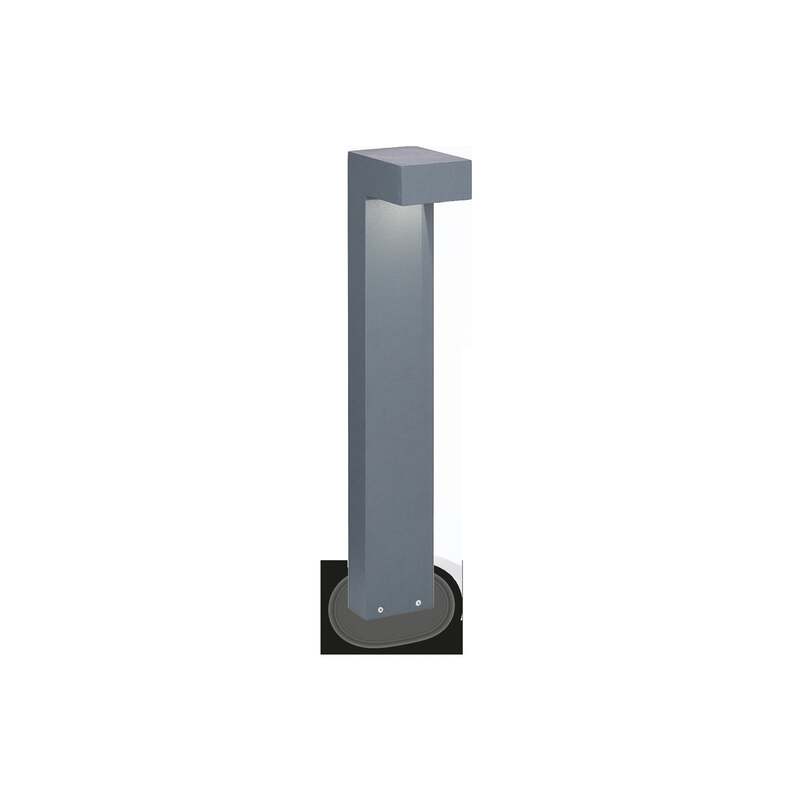 ideallux Wegeleuchte Außenleuchte Sirio anthrazit Aluminium G9 LED 60 cm IP44 - 8021696115078
