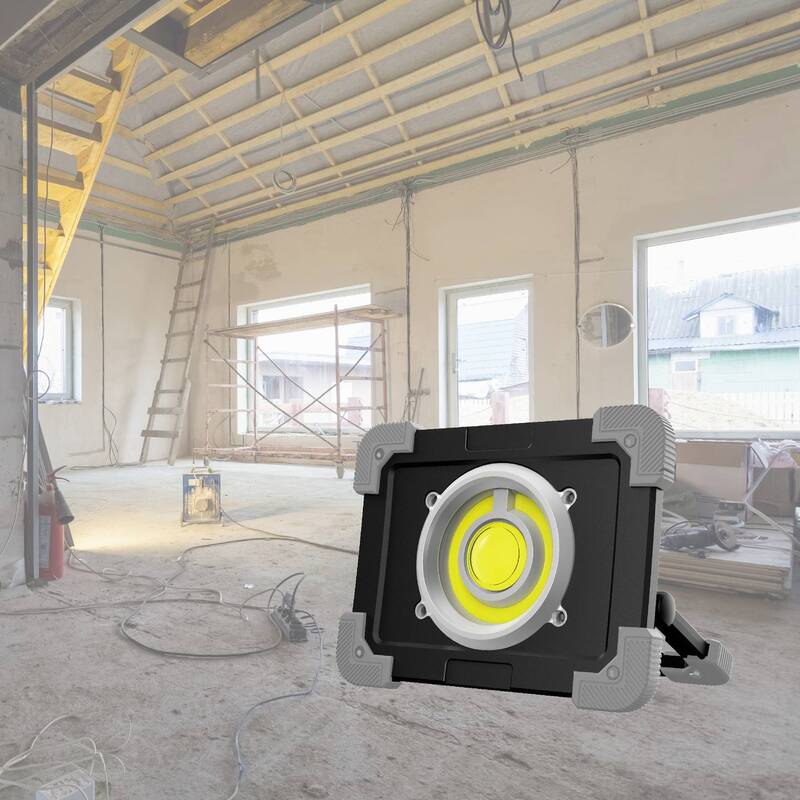 Müller-Licht Arbeitsstrahler Baustrahler Strahler LED Akku Dallas Neutralweiß - 4018412696311