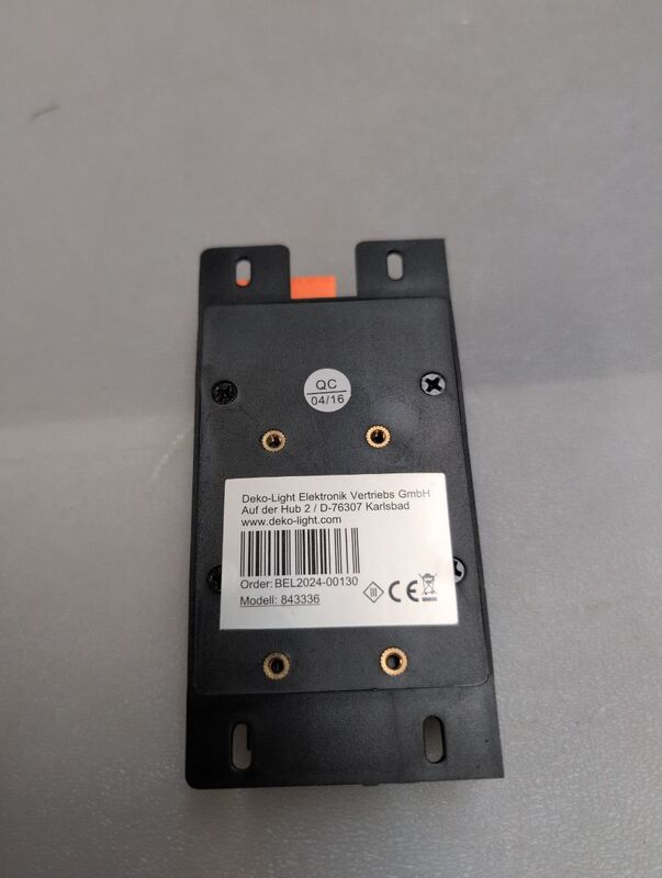 Deko Light LED-Dimmer 843336 Dimmer Lichtdimmer Schwarz 12V Energieeffizienz - 4042943192363