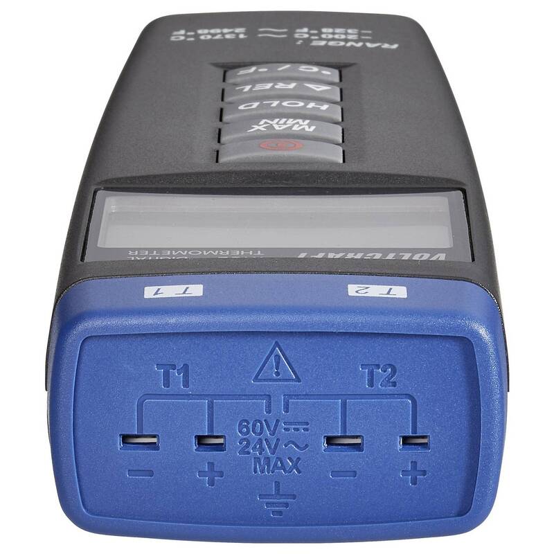 Voltcraft K102 digitales Temperatur-Messgerät -200 bis +1370 °C K-Typ - 4016138518634