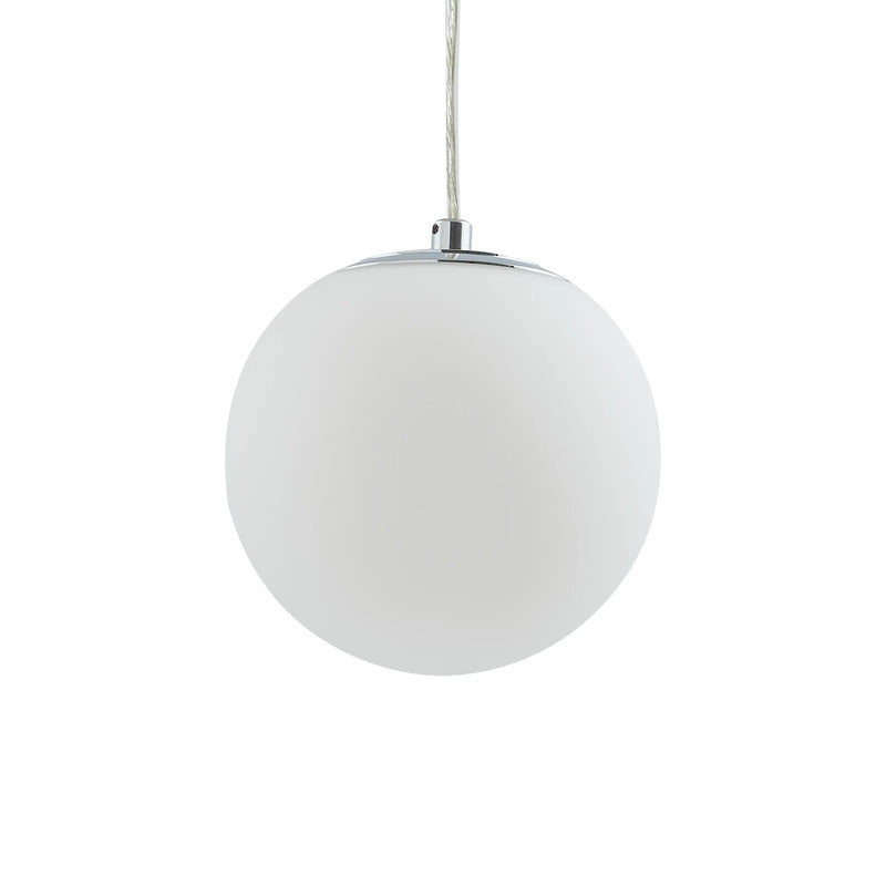 Lucande Hängelampe Hängeleuchte Bidolo LED Pendelleuchte dimmbar chromfarben - 4251911776355
