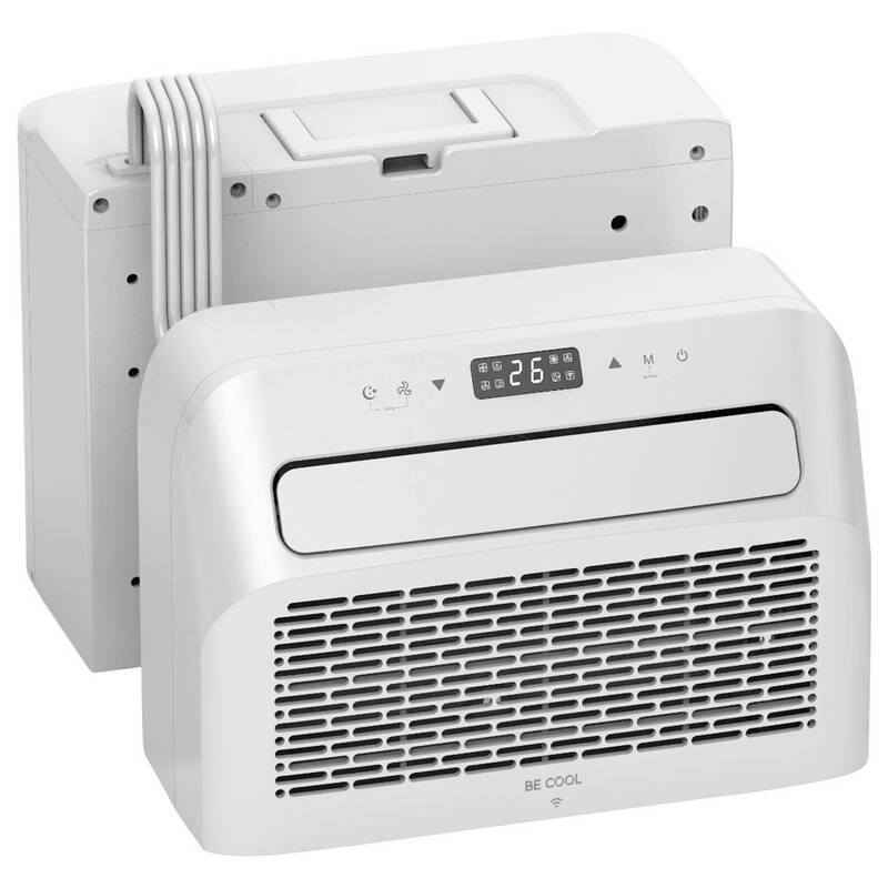 Be Cool Split-Klimagerät Klimaanlage 5000 BTU 1465W Wifi 12m² Weiß kompakt - 9005151009422