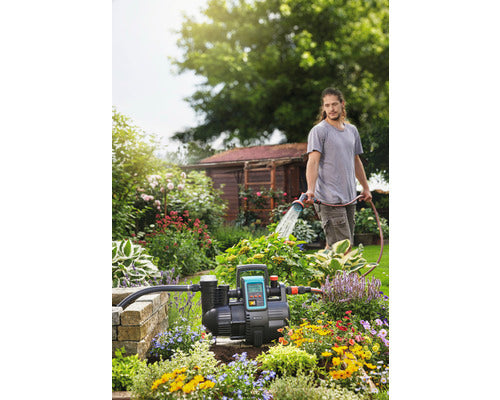 Gardena Hauswasserautomat 5000/5 LCD flüsterleise Jetpumpe 5000l/h 5bar 8m - 4078500044363