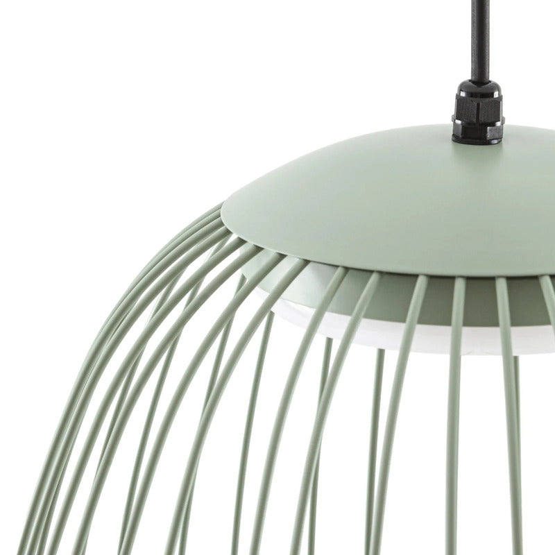 Lucande Außenleuchte Hängeleuchte Richi LED dimmbar Gartenlampe grün Ø35cm - 4255830912672