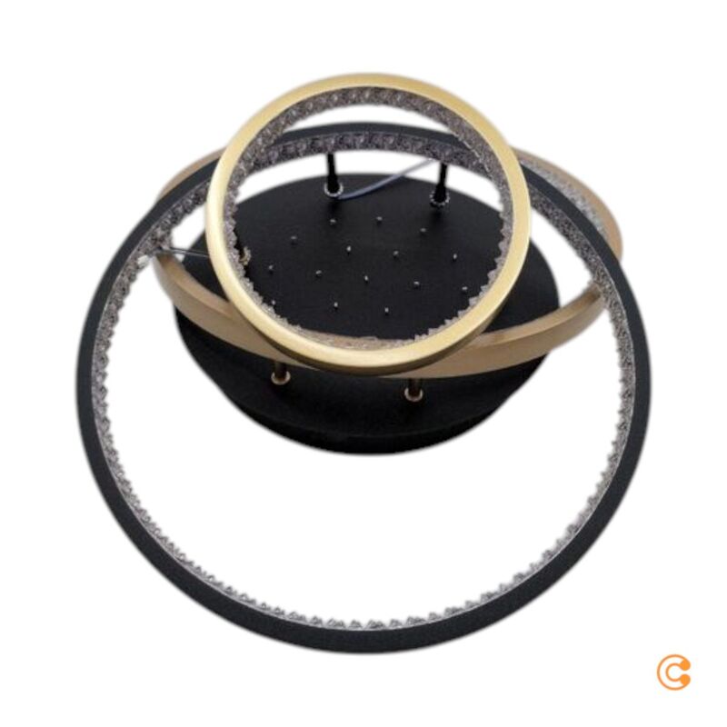 Paul Neuhaus Deckenlampe Rotazo LED dimmbar Lampe Leuchte warmweiß schwarz - 4012248384572