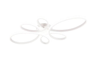 B-Ware Trio LED-Deckenleuchte Fly weiß matt 4.000 K 83 cm x 45 cm Deckenlampe Lampe
