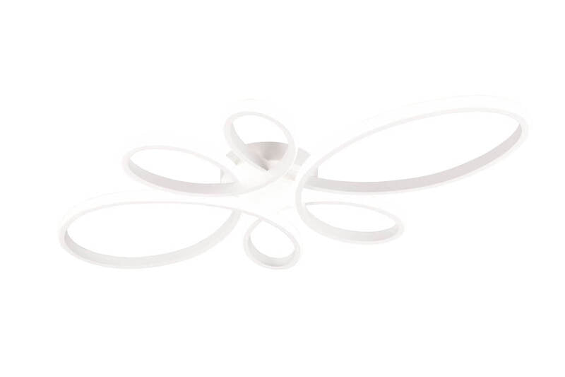 Trio LED-Deckenleuchte Fly weiß matt 4.000 K 83 cm x 45 cm Deckenlampe Lampe - 4017807600858