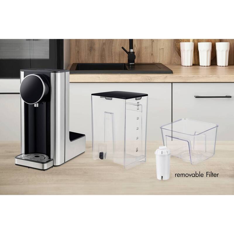Trisa Heißwasserspender Edelstahl 317mm kompakt für Tee und Kaffee - 7640439761603