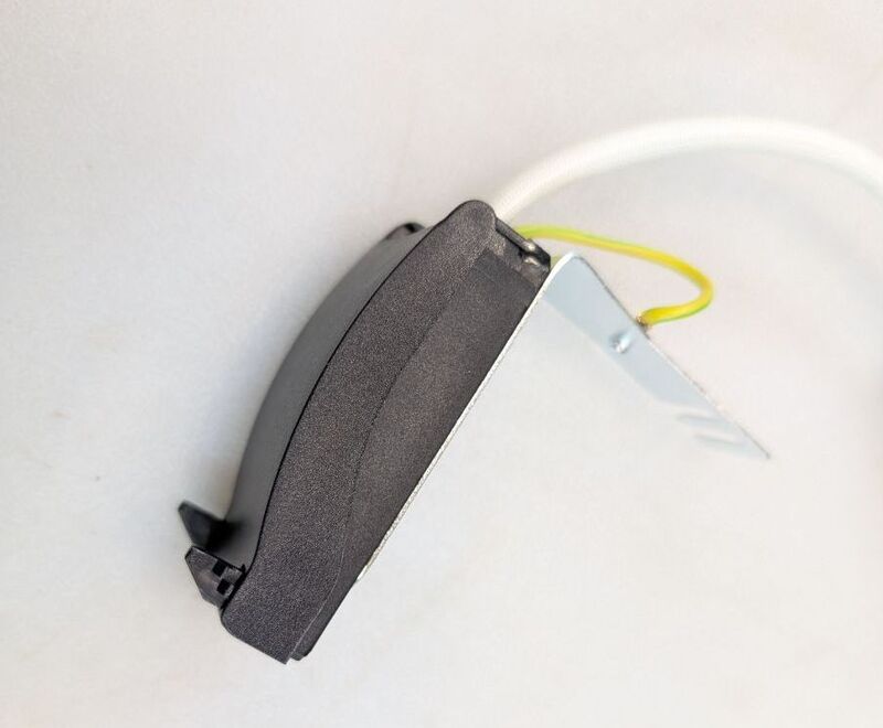 Deko Light Lampenfassung GU10 35W IP20 Leuchte Lampe weiß 100mm Lampenteil - 4042943100504
