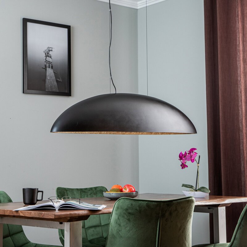 Nowodvorski-Lighting Hängeleuchte Deckenlampe Pendelleuchte Canoe V schwarz g422 - 5903139792691