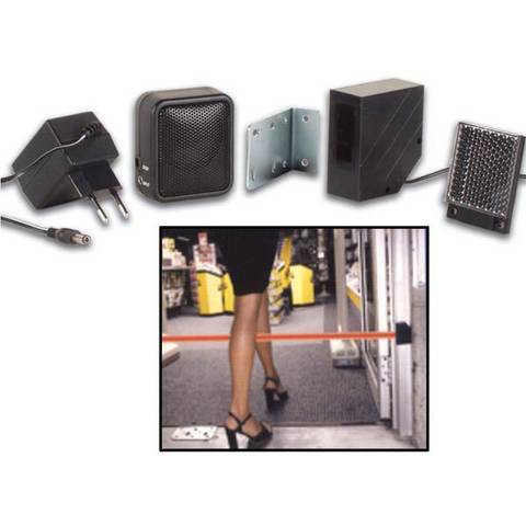 Velleman MINI-IR Sicherheit Lichtschranke Sicherheitssystem Funk Alarmsystem 7m - 5410329304461