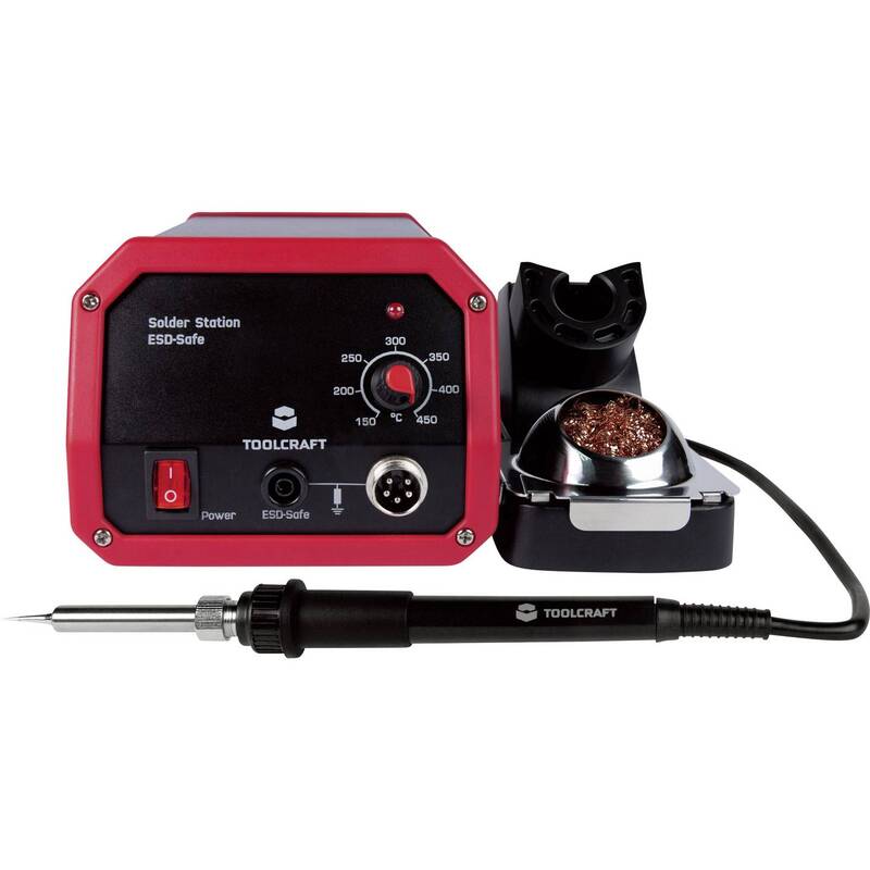 Toolcraft Lötstation Lötkolben analog 100W 150-450°C Handlöten inkl. Lötspitze - 4016139199061