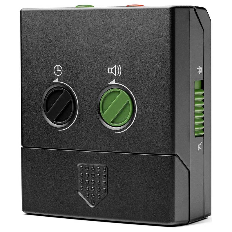Braun Quarz-Klappwecker analog mit Crescendo-Alarm schwarz 7.2x7.8x4.1 cm - 4007218677044