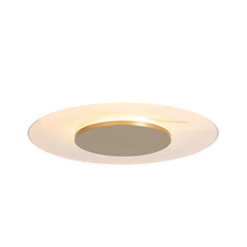 Steinhauer Deckenleuchte Lido LED Lampe dimmbar goldfarben Ø42cm warmweiß - 8712746180152