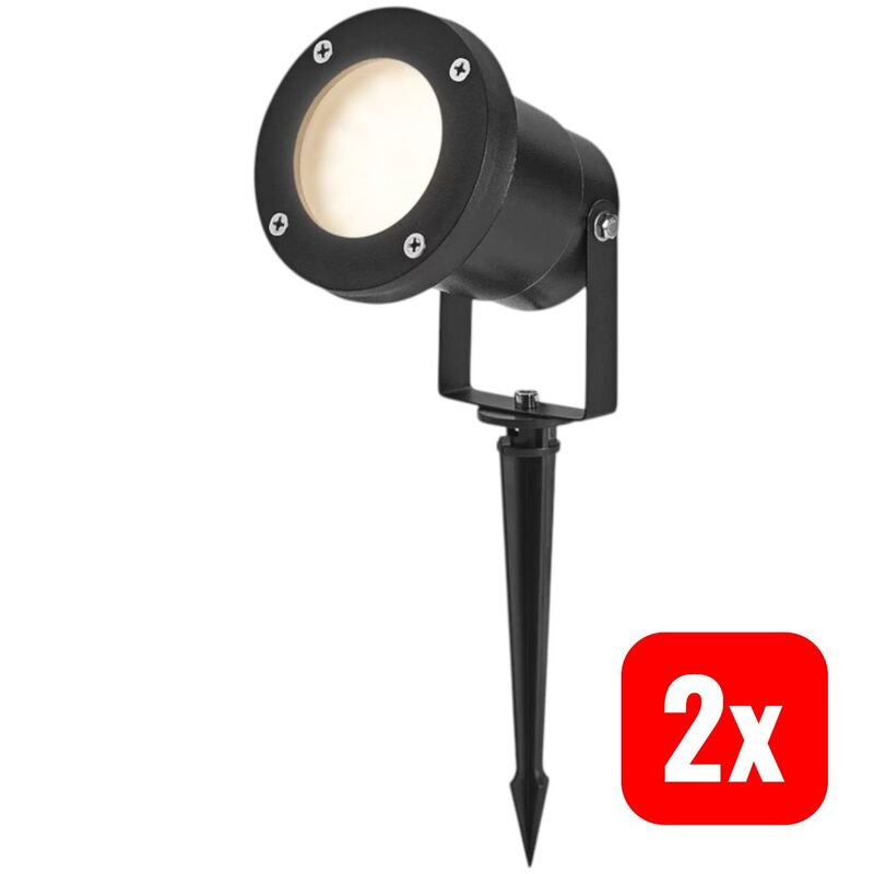LEDVANCE LED-Erdspießleuchte Endura Hybrid Naut Spike 2W schwarz IP44 - 4058075834644