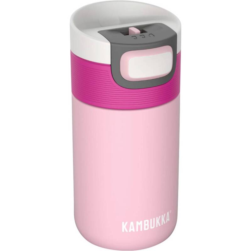 Kambukka Trinkflasche Edelstahl 300ml Pink doppelwandig vakuumisoliert Leckdicht - 5407005143230