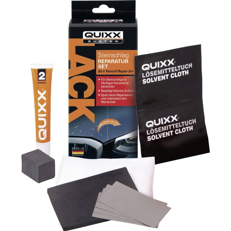 QUIXX SYSTEM Leder-Reparaturset Reparaturset für Leder und Kunststoff Set - 4028778005351