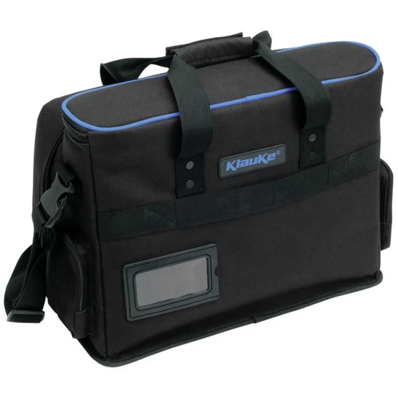 Klauke Werkzeugkoffer unbestückt Nylon schwarz-blau 440x330x220mm mit Taschen - 4012078747134