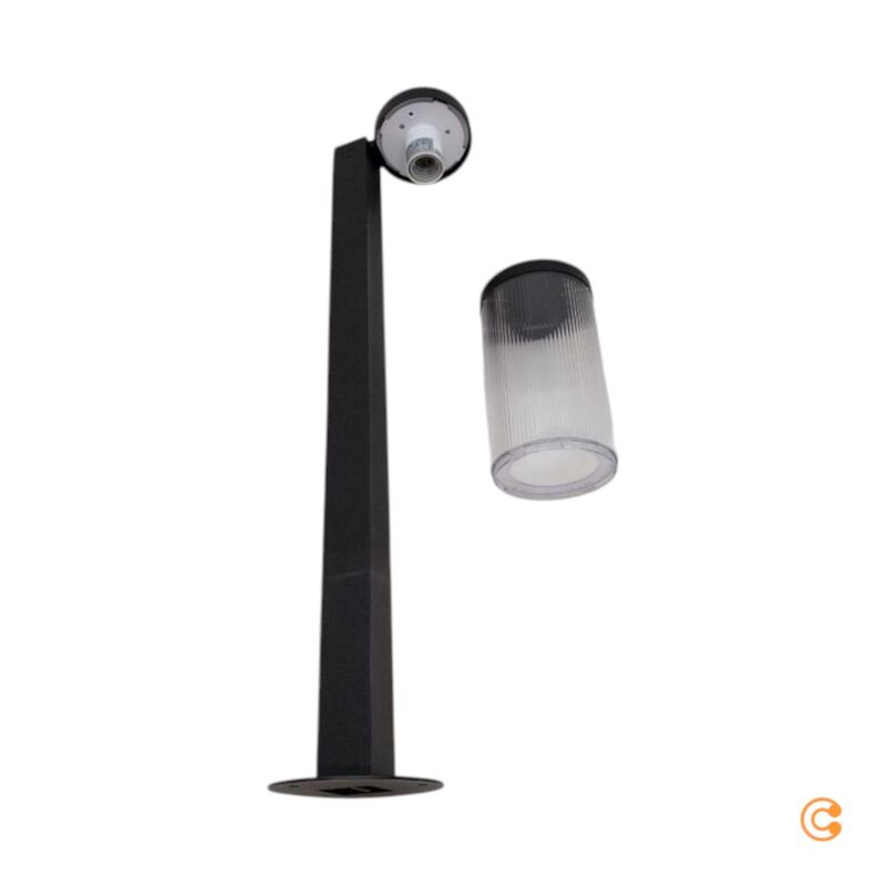 Nordlux Wegeleuchte Gartenlampe Coupar LED Pollerleuchte dimmbar schwarz 80cm - 5704924010675
