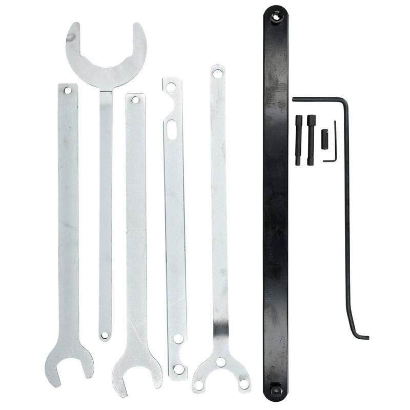 Brilliant Tools Lüfter-Naben-Schlüssel Satz Visco-Kupplung Adapter 11-tlg - 4042146778890