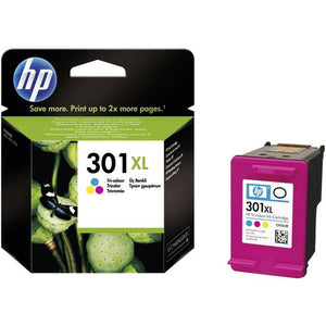 B-Ware HP Druckerpatrone Original Tinte 301XL Cyan Magenta Gelb CH564EE 3-farbig 300