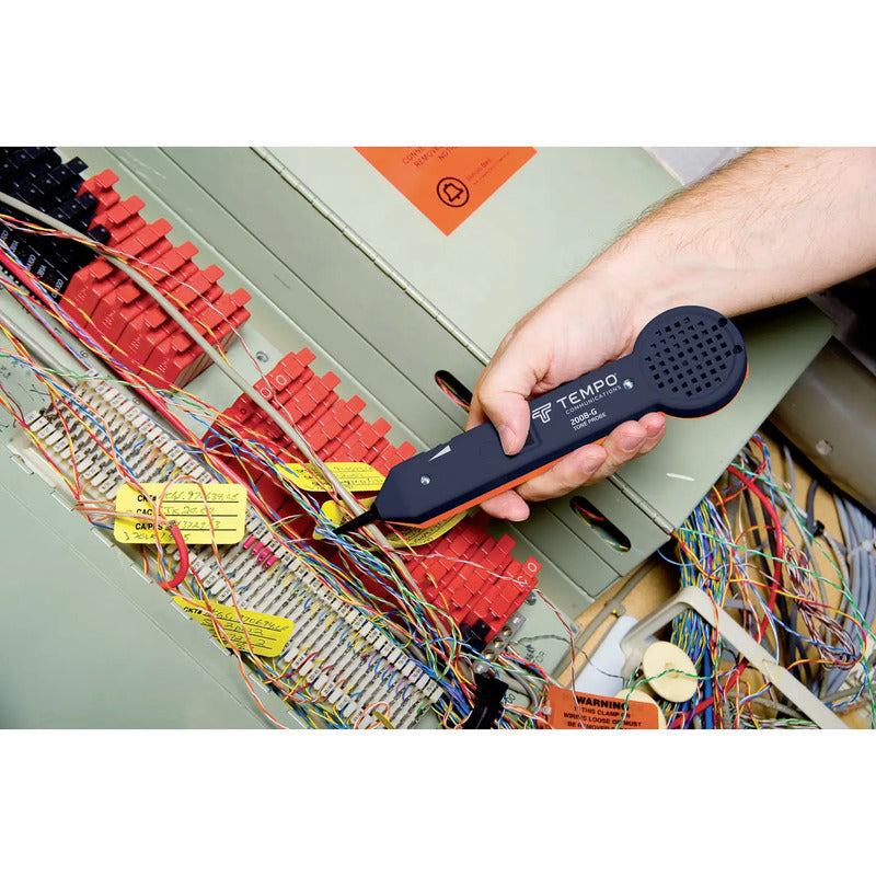 Tempo Communications Leitungssucher 601K-G-BOX Kabeltester Durchgang Polarität - 0783310499886