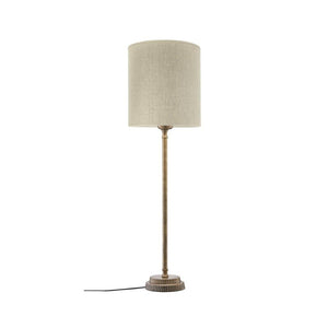 B-Ware PR Home Tischlampe Leuchte Kent beige Schirm Celyn Zylinder SIEHE TEXT/FOTO