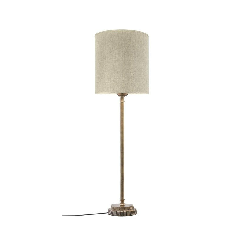 PR Home Tischlampe Leuchte Kent beige Schirm Celyn Zylinder SIEHE TEXT/FOTO - 7330976139927