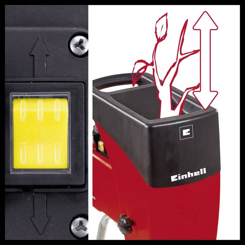 Einhell Walzen-Häcksler GC-RS 2540 Elektro Häcksler 2000W 40mm 55l leise - 4006825608403